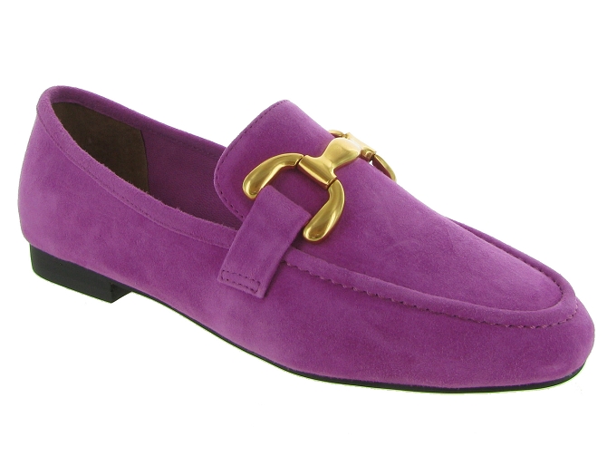 mocassins - Elégant - femme - Nubuck - Violet - Bibi lou