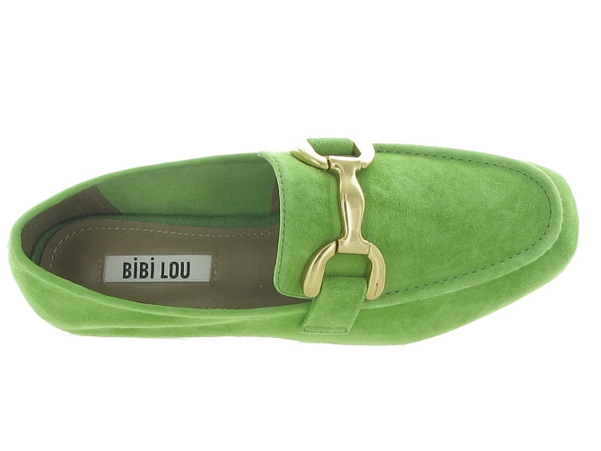 mocassins - Elégant - femme - Nubuck - Vert - Bibi lou4961704_3