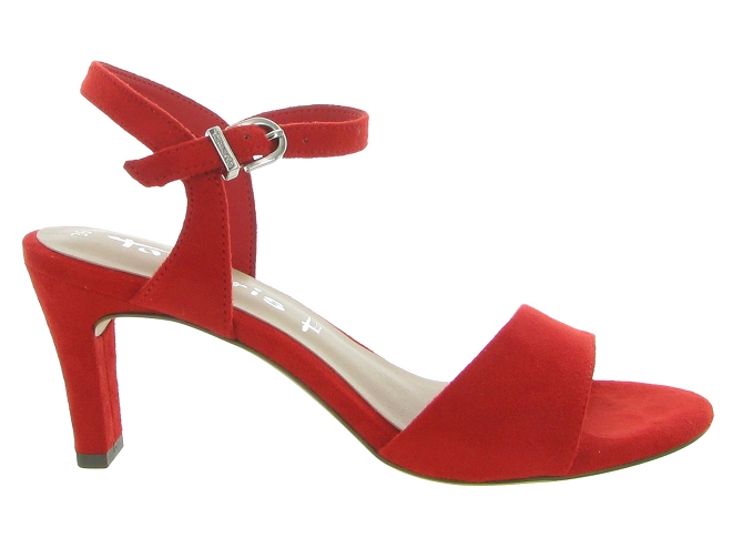 sandales et nu pieds - Cérémonie - femme - Synthétique - Rouge - Tamaris4962105_2