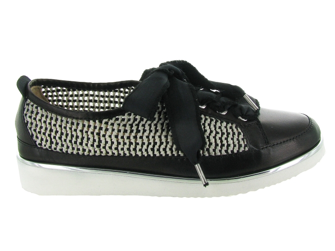 Xsa chaussures a lacets 9702 figaro noir4965202_2