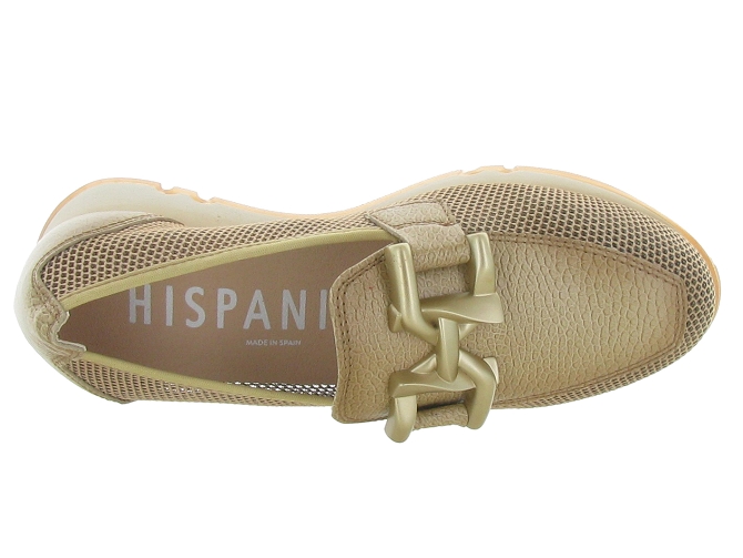 mocassins - Elégant - femme - Cuir - Gris - Hispanitas4966202_3