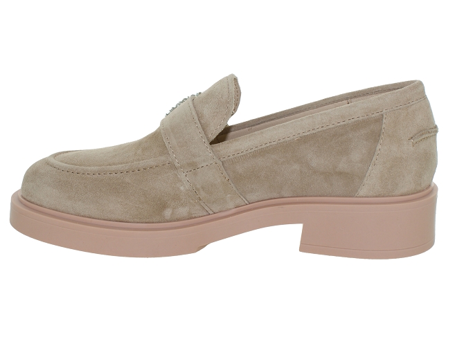 mocassins - Elégant - femme - Nubuck - Beige - Alpe4969101_4