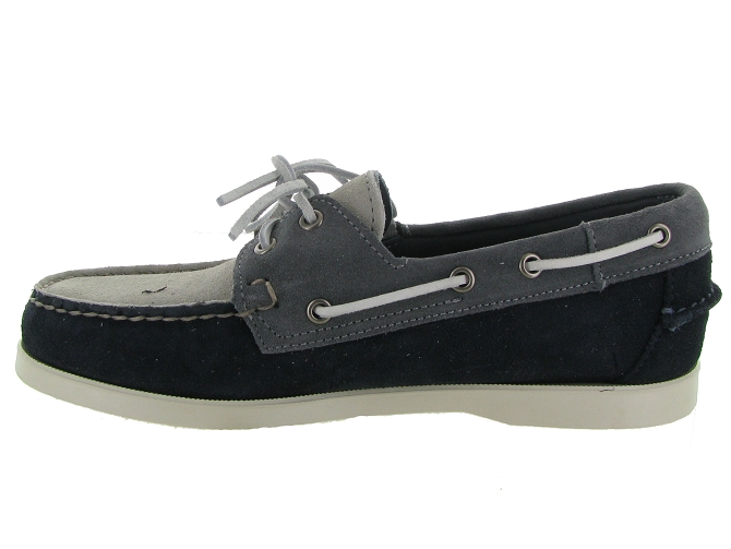 mocassins - Bateau - homme - Cuir - Bleu - Sebago4970302_4