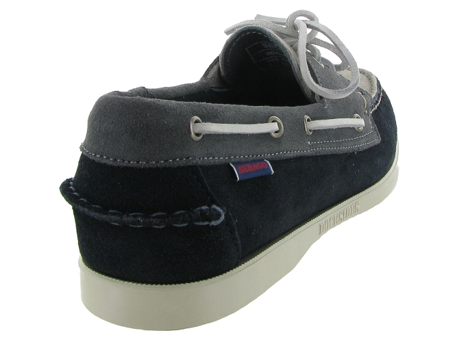 mocassins - Bateau - homme - Cuir - Bleu - Sebago4970302_5