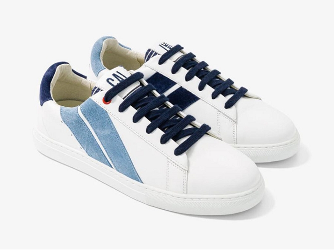 Caval baskets et sneakers saint james blanc