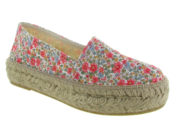 espadrilles - Espadrille plate - femme - Toile Jean - Divers - La maison de l espadrille