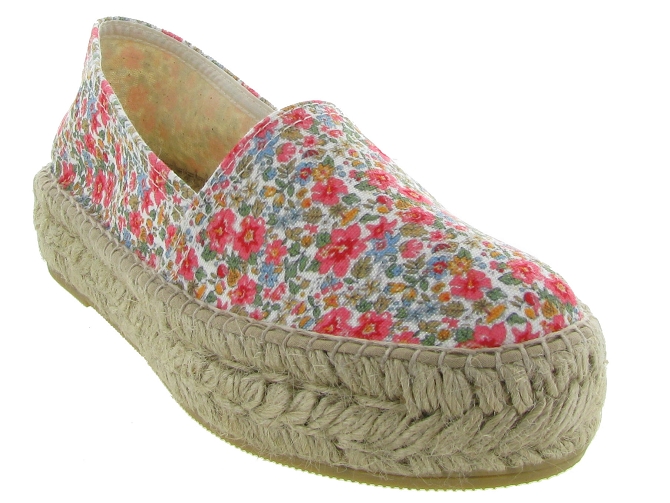 espadrilles - Espadrille plate - femme - Toile Jean - Divers - La maison de l espadrille4973601_3