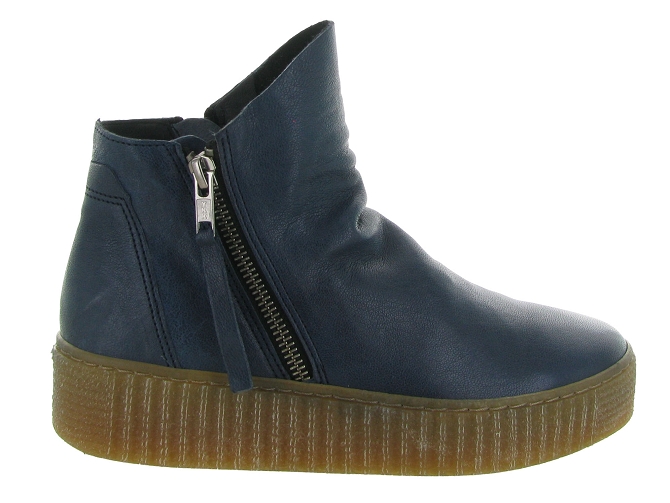 bottines et boots - Casual - femme - Cuir - Bleu - Armando4974606_2