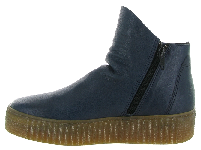 bottines et boots - Casual - femme - Cuir - Bleu - Armando4974606_4