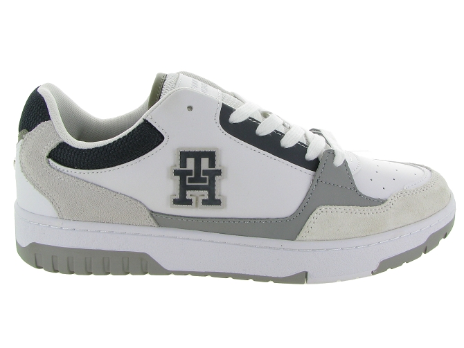 baskets et sneakers - Tendance - homme - Cuir - Gris - Tommy hilfiger4978001_2