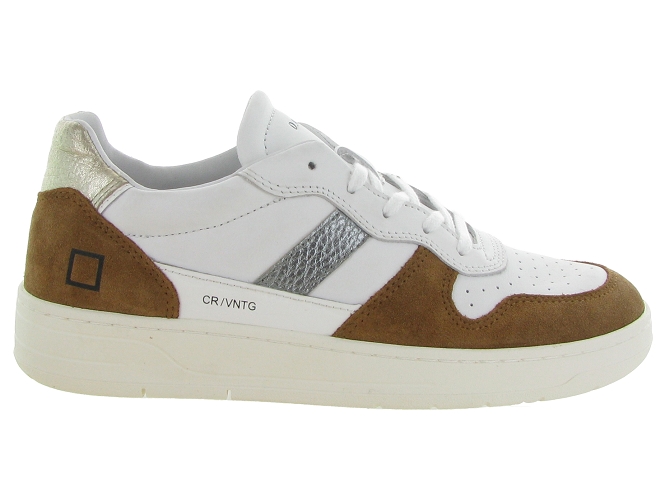 baskets et sneakers - Tendance - femme - Cuir - Beige - D.a.t.e.4978601_2