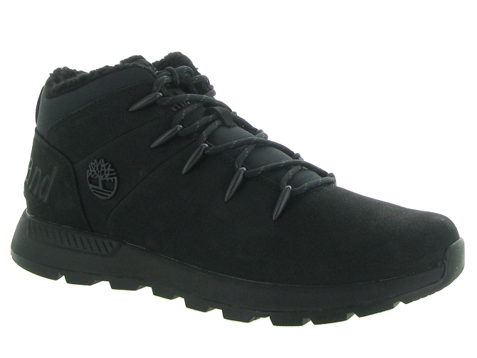 baskets et sneakers - Montante - homme - Cuir - Noir - Timberland