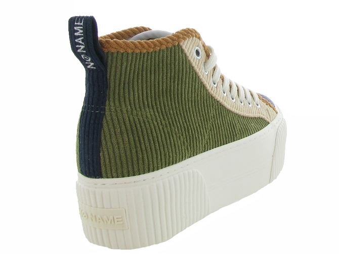 baskets et sneakers - Montante - femme - Toile Jean - Vert - No name4979401_5