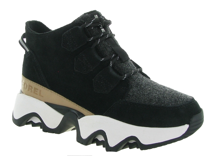 baskets et sneakers - Montante - femme - Nubuck - Noir - Sorel