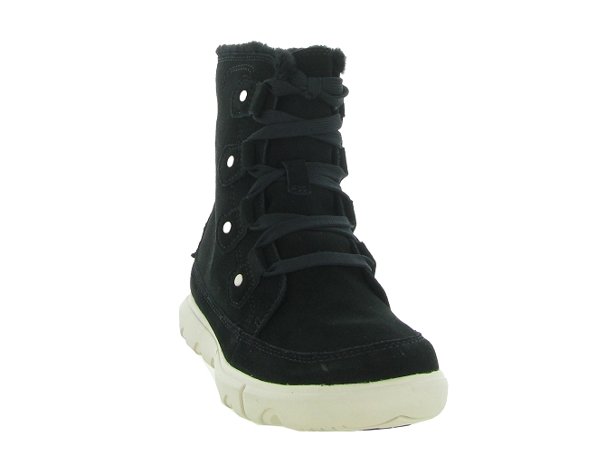 apres ski bottes fourrees - Botte de neige - femme - Cuir - Noir - Sorel4980301_3