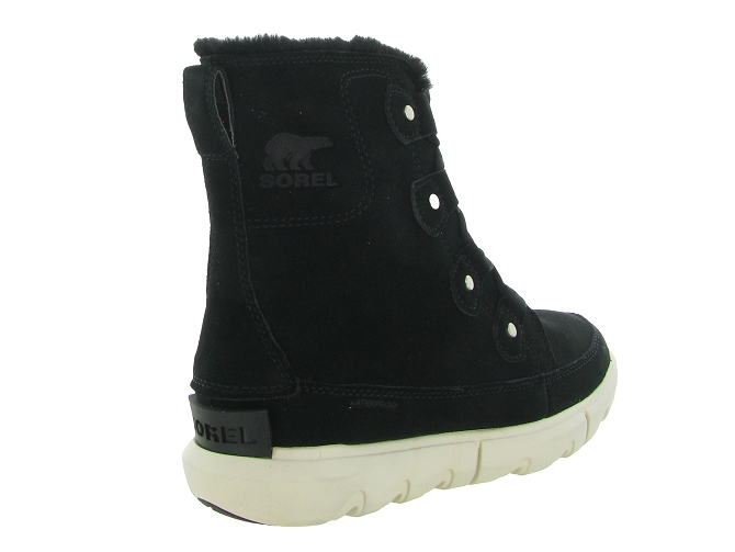 apres ski bottes fourrees - Botte de neige - femme - Cuir - Noir - Sorel4980301_5