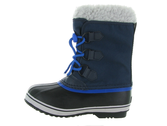 apres ski bottes fourrees -  - mixte fille gars - Nylon - Bleu - Sorel4980901_4