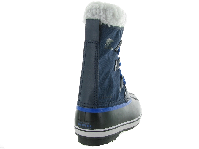 apres ski bottes fourrees -  - mixte fille gars - Nylon - Bleu - Sorel4980901_5