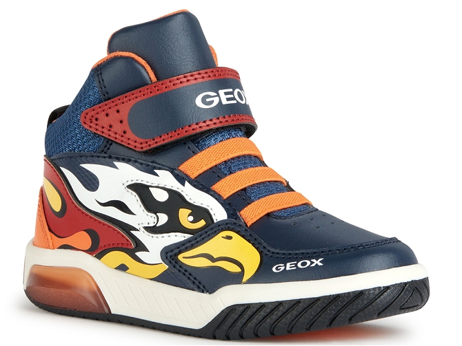 baskets et sneakers -  - junior garcon - Synthétique - Noir - Geox