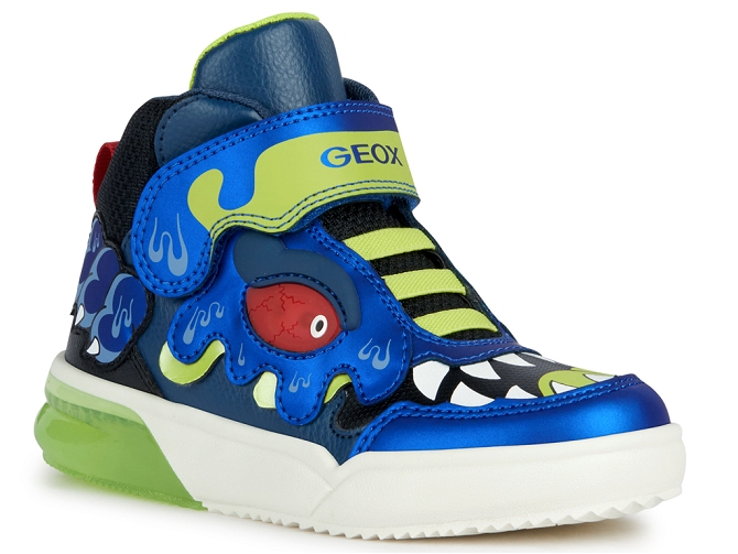 baskets et sneakers -  - junior garcon - Synthétique - Bleu - Geox