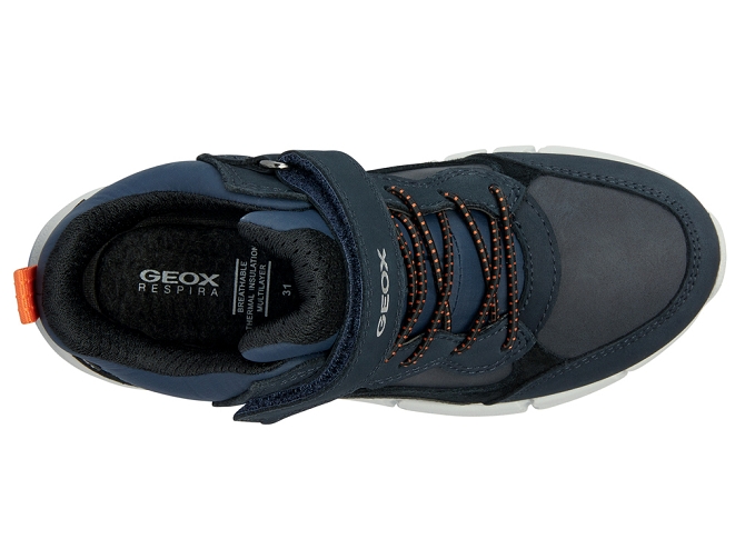 chaussures a scratch -  - junior garcon - Synthétique - Bleu - Geox4982901_3