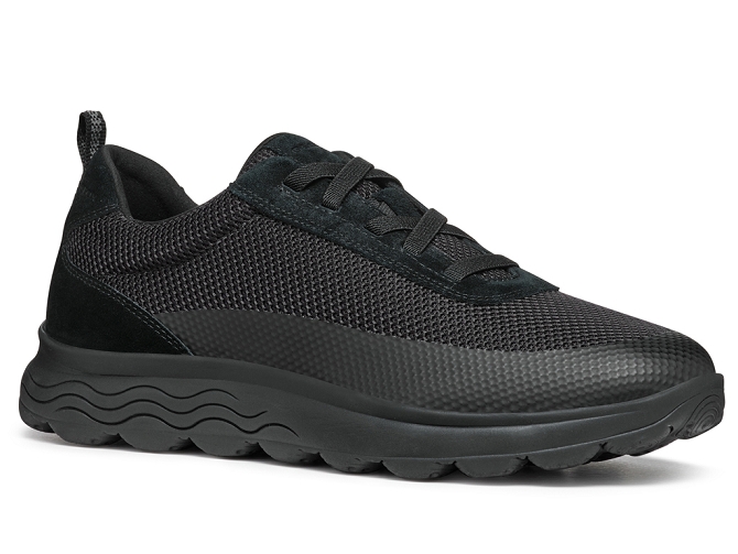 baskets et sneakers - Confort - homme - Synthétique - Noir - Geox