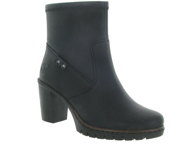 bottines et boots - Classique & Chic - femme - Synthétique - Noir - Rieker