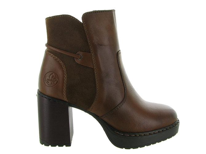 bottines et boots - Classique & Chic - femme - Cuir - Marron - Rieker4986801_2