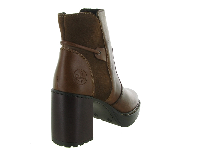 bottines et boots - Classique & Chic - femme - Cuir - Marron - Rieker4986801_5