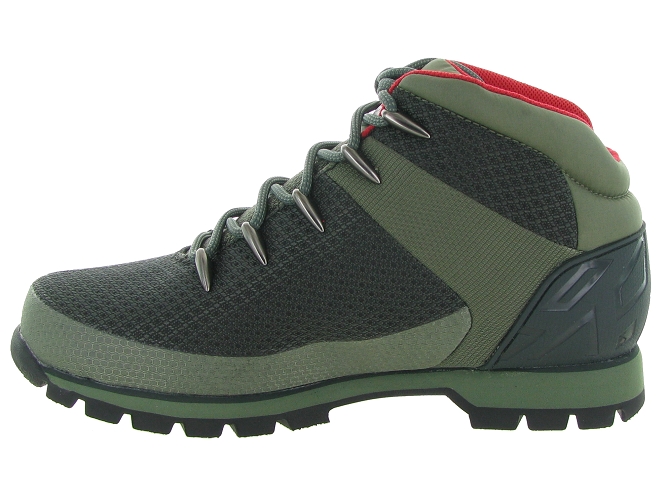 chaussures a lacets - Confort et décontracté - homme - Cuir - Vert - Timberland4988801_4