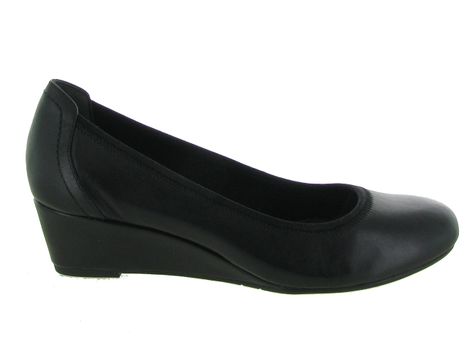 ballerines - Ballerine compensée - femme - Cuir - Noir - Tamaris4989601_2