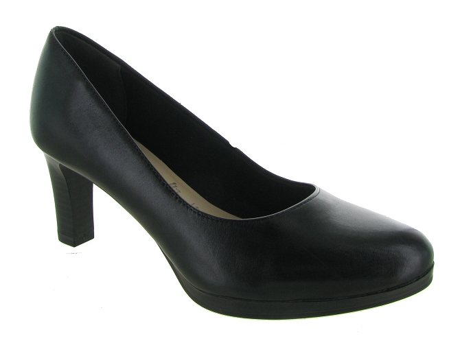 escarpins et trotteurs - Cérémonie - femme - Cuir - Noir - Tamaris