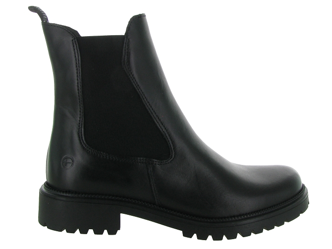 bottines et boots - Chelsea - femme - Cuir - Noir - Tamaris4991101_2