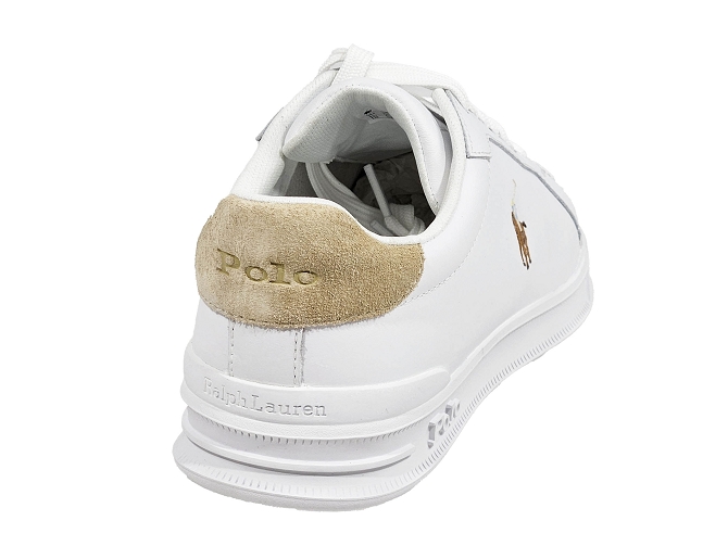 baskets et sneakers - Tendance - homme - Cuir - Blanc - Ralph lauren4991402_5