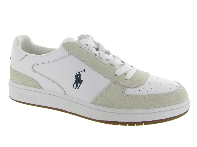 baskets et sneakers - Tendance - homme - Cuir - Beige - Ralph lauren