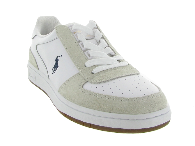 baskets et sneakers - Tendance - homme - Cuir - Blanc - Ralph lauren4991701_3