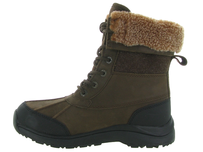 apres ski bottes fourrees - Botte de neige - femme - Cuir - Marron - Ugg australia4992101_4