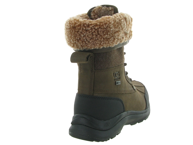 apres ski bottes fourrees - Botte de neige - femme - Cuir - Marron - Ugg australia4992101_5