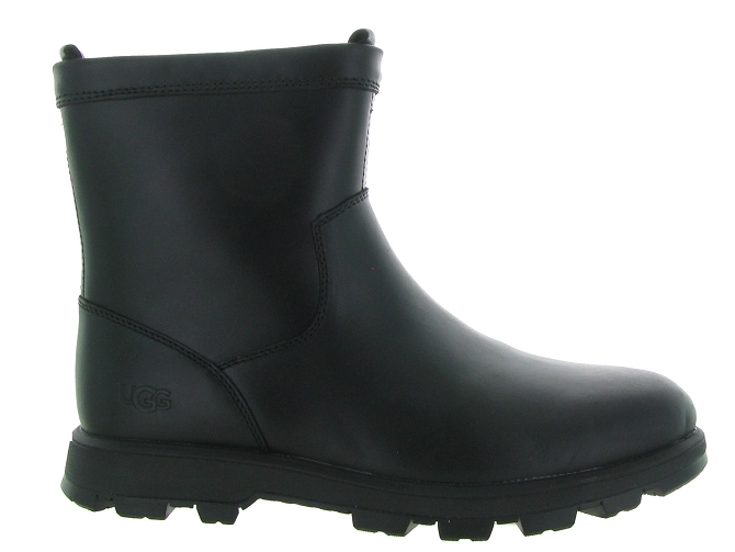 apres ski bottes fourrees - Bottes de neige - homme - Cuir - Noir - Ugg australia4992901_2