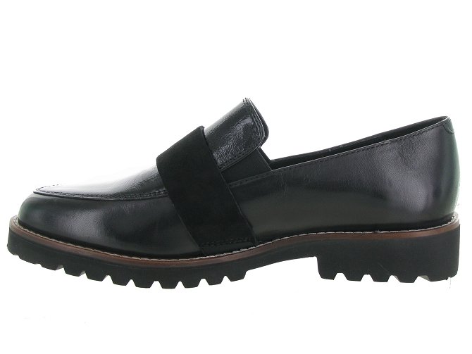 mocassins - Elégant - femme - Cuir - Noir - Regarde le ciel...4994301_4