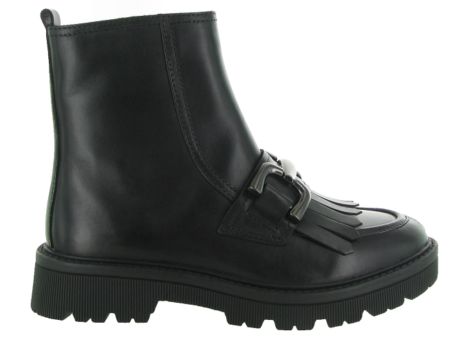 bottines et boots - Motardes & Rock and roll - femme - Cuir - Noir - Regarde le ciel...4994801_2