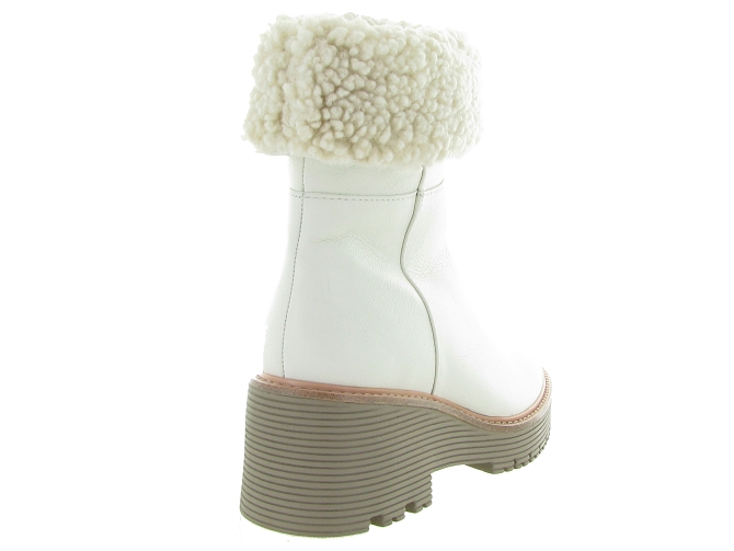 bottines et boots - Classique & Chic - femme - Cuir - Blanc - Regarde le ciel...4995101_5