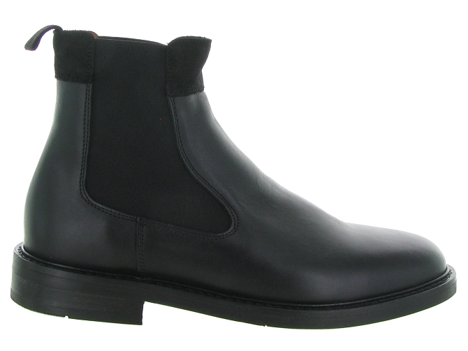 bottines et boots - Chelsea - homme - Cuir - Noir - Schmoove4998001_2