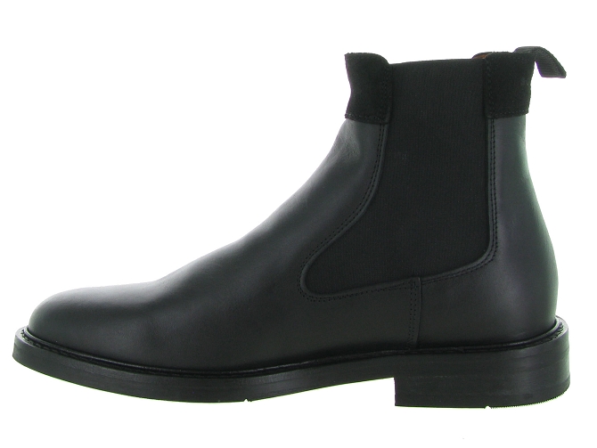 bottines et boots - Chelsea - homme - Cuir - Noir - Schmoove4998001_4