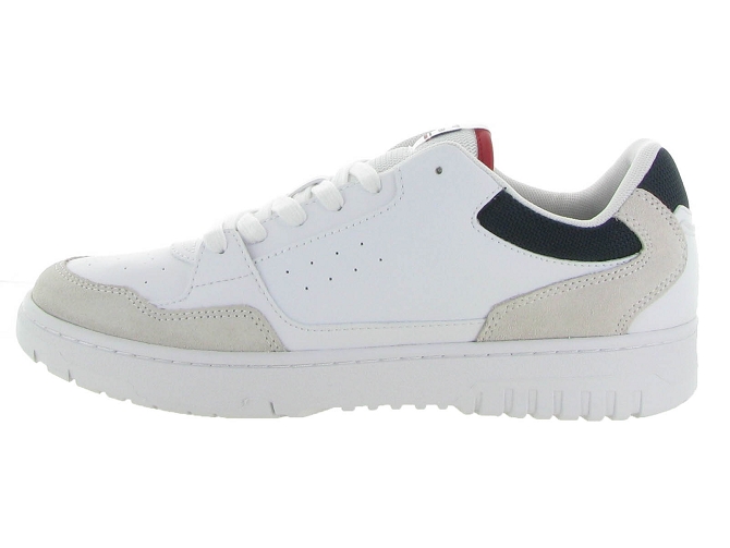 baskets et sneakers - Tendance - homme - Cuir - Blanc - Tommy hilfiger4998501_4