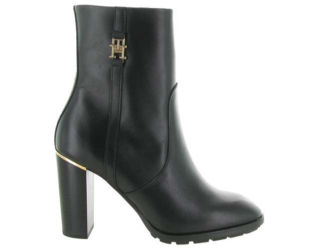 bottines et boots - Chelsea - femme - Cuir - Noir - Tommy hilfiger4998801_2