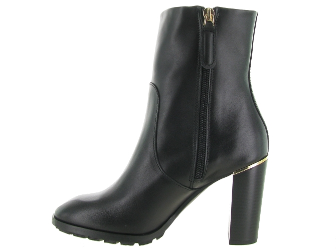 bottines et boots - Chelsea - femme - Cuir - Noir - Tommy hilfiger4998801_4