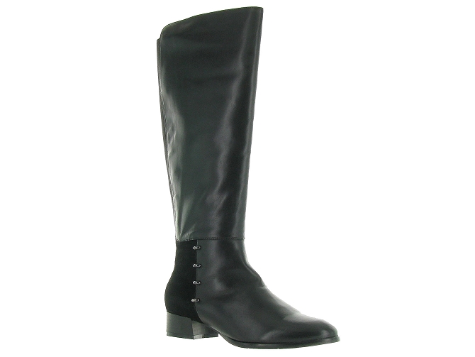 bottes - Cavalières - femme - Cuir - Noir - Regarde le ciel...