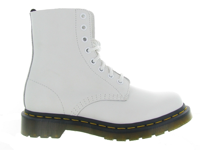 bottines et boots - Casual - femme - Cuir - Blanc - Doc martens5019802_2