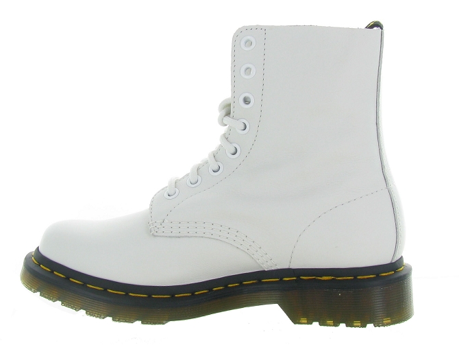 bottines et boots - Casual - femme - Cuir - Blanc - Doc martens5019802_4